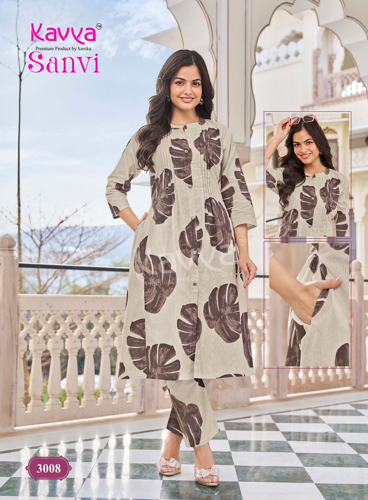 Sanvi Vol 3 Kavya Cotton Co Ord Set Wholesale Price