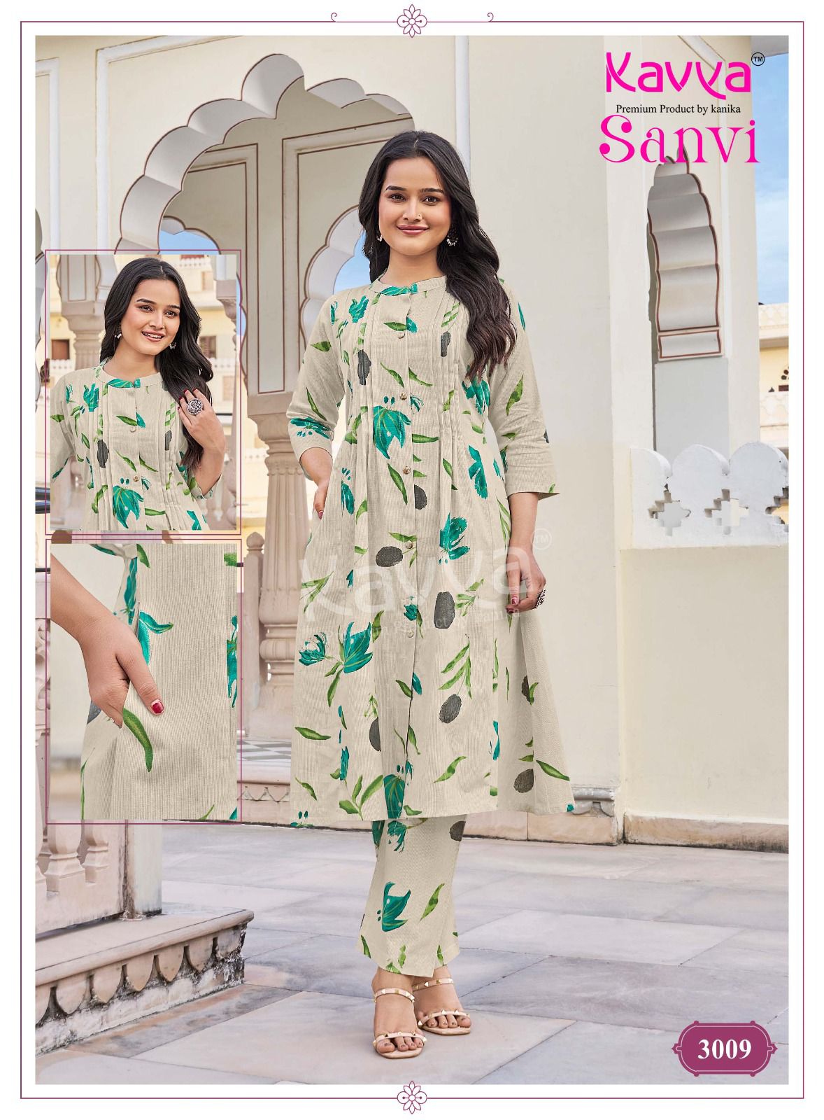 Sanvi Vol 3 Kavya Cotton Co Ord Set Wholesale Price