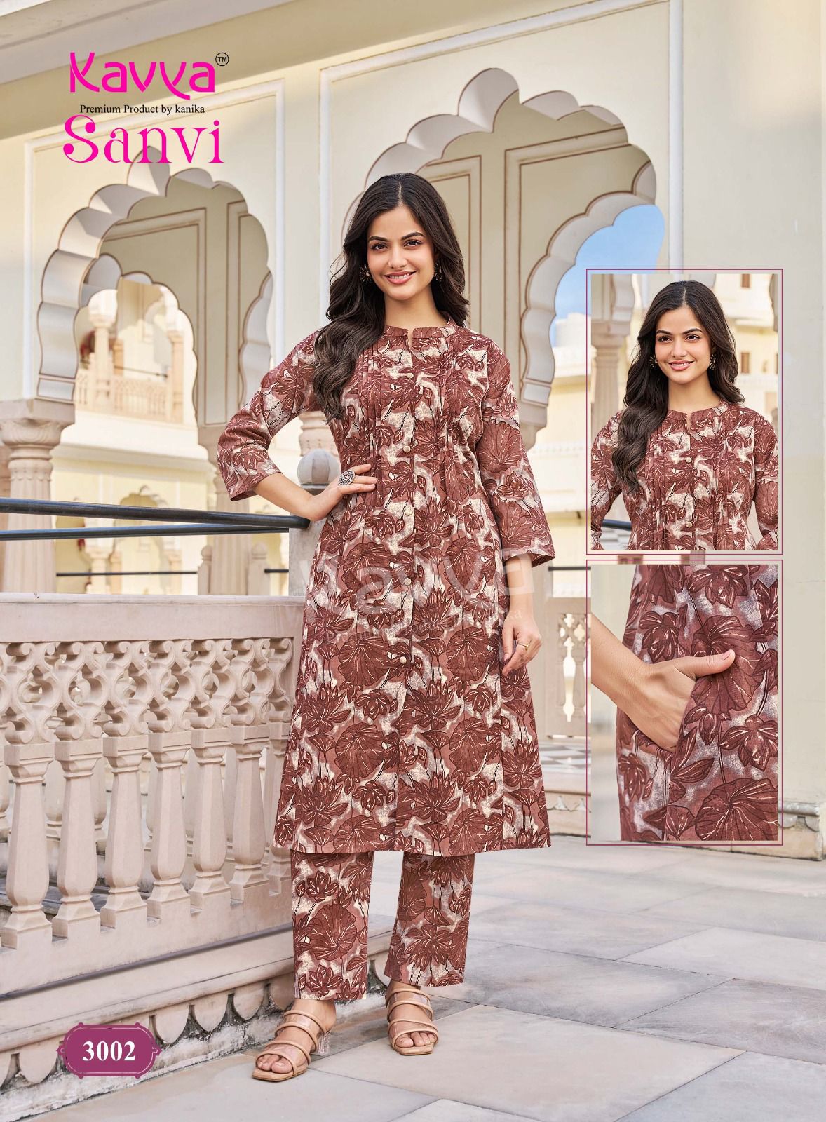 Sanvi Vol 3 Kavya Cotton Co Ord Set Wholesale Price