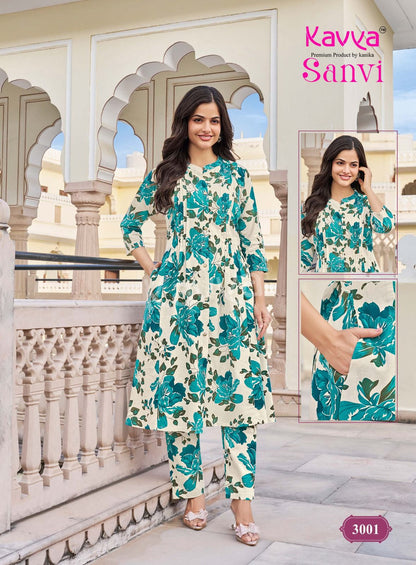 Sanvi Vol 3 Kavya Cotton Co Ord Set Wholesale Price