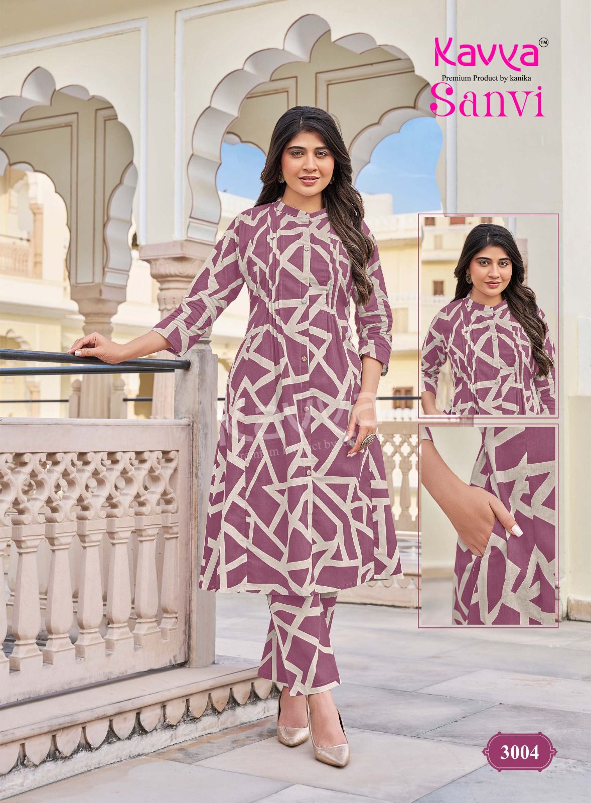 Sanvi Vol 3 Kavya Cotton Co Ord Set Wholesale Price