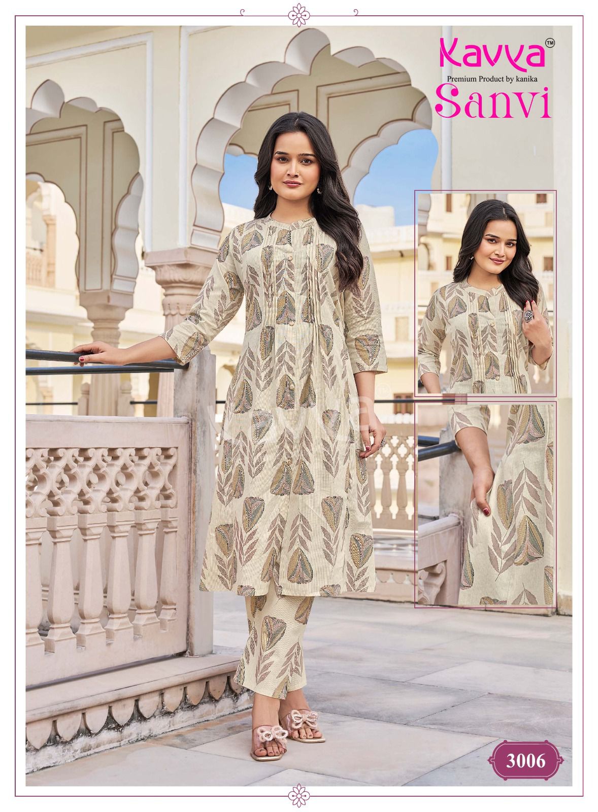 Sanvi Vol 3 Kavya Cotton Co Ord Set Wholesale Price