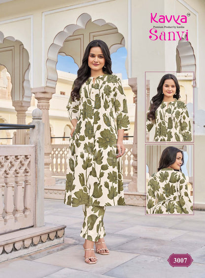 Sanvi Vol 3 Kavya Cotton Co Ord Set Wholesale Price