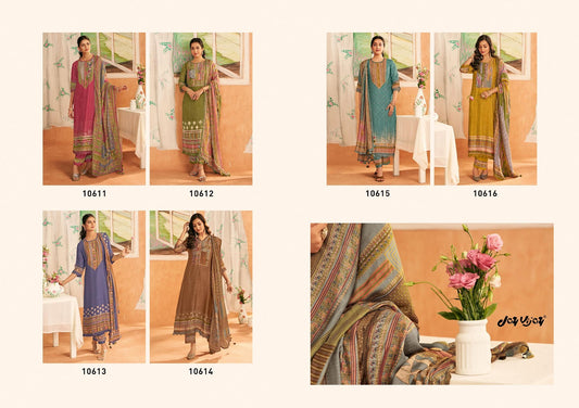 Sapno Ki Khidki Jay Vijay Bemberg Silk Pant Style Suits Wholesaler