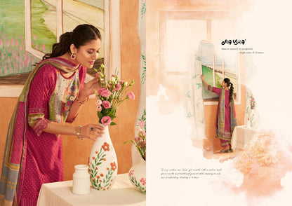 Sapno Ki Khidki Jay Vijay Bemberg Silk Pant Style Suits Wholesaler