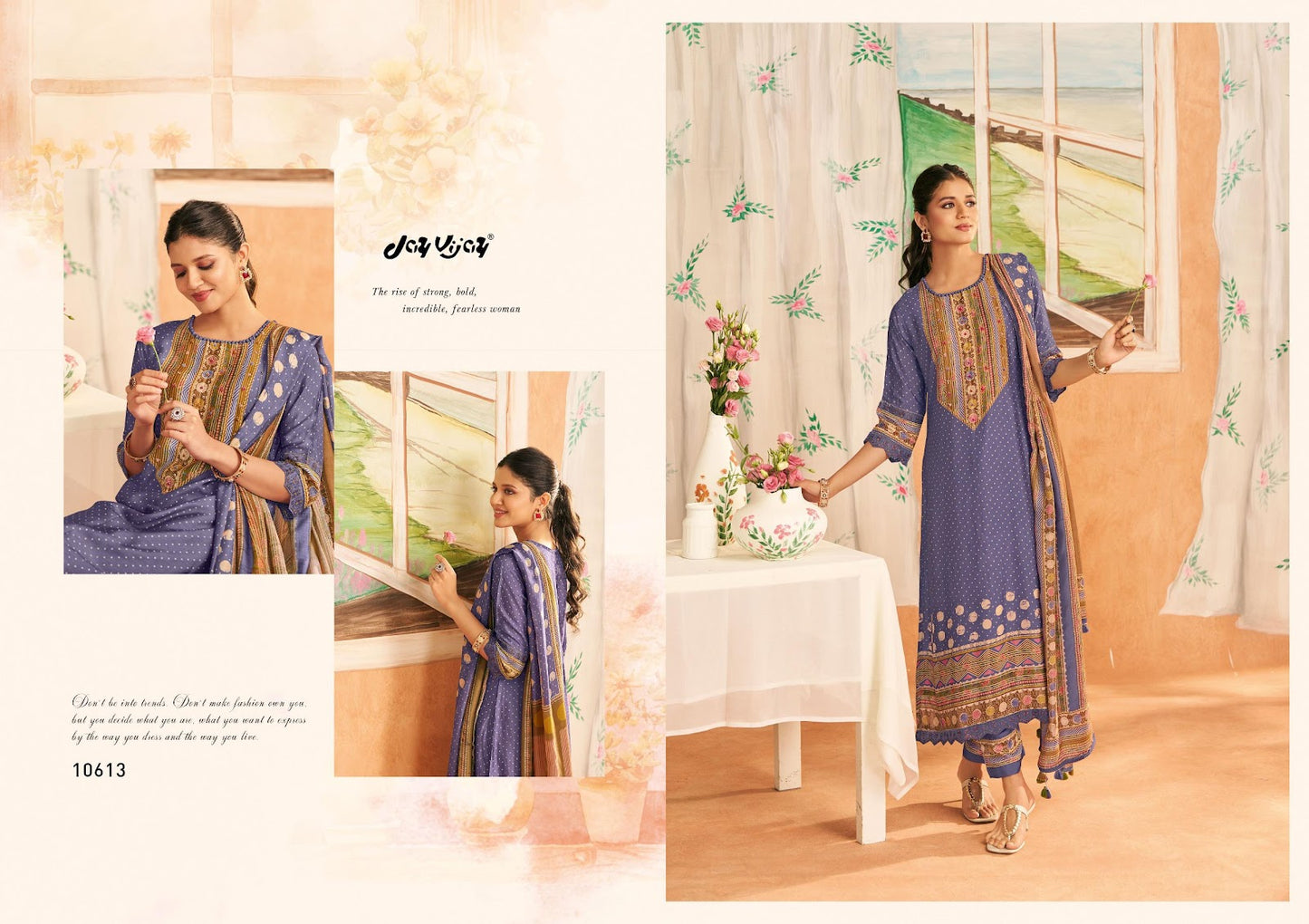 Sapno Ki Khidki Jay Vijay Bemberg Silk Pant Style Suits Wholesaler