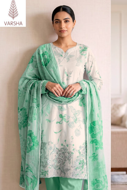 Sapphire Varshaa Cotton Pant Style Suits Wholesale Price