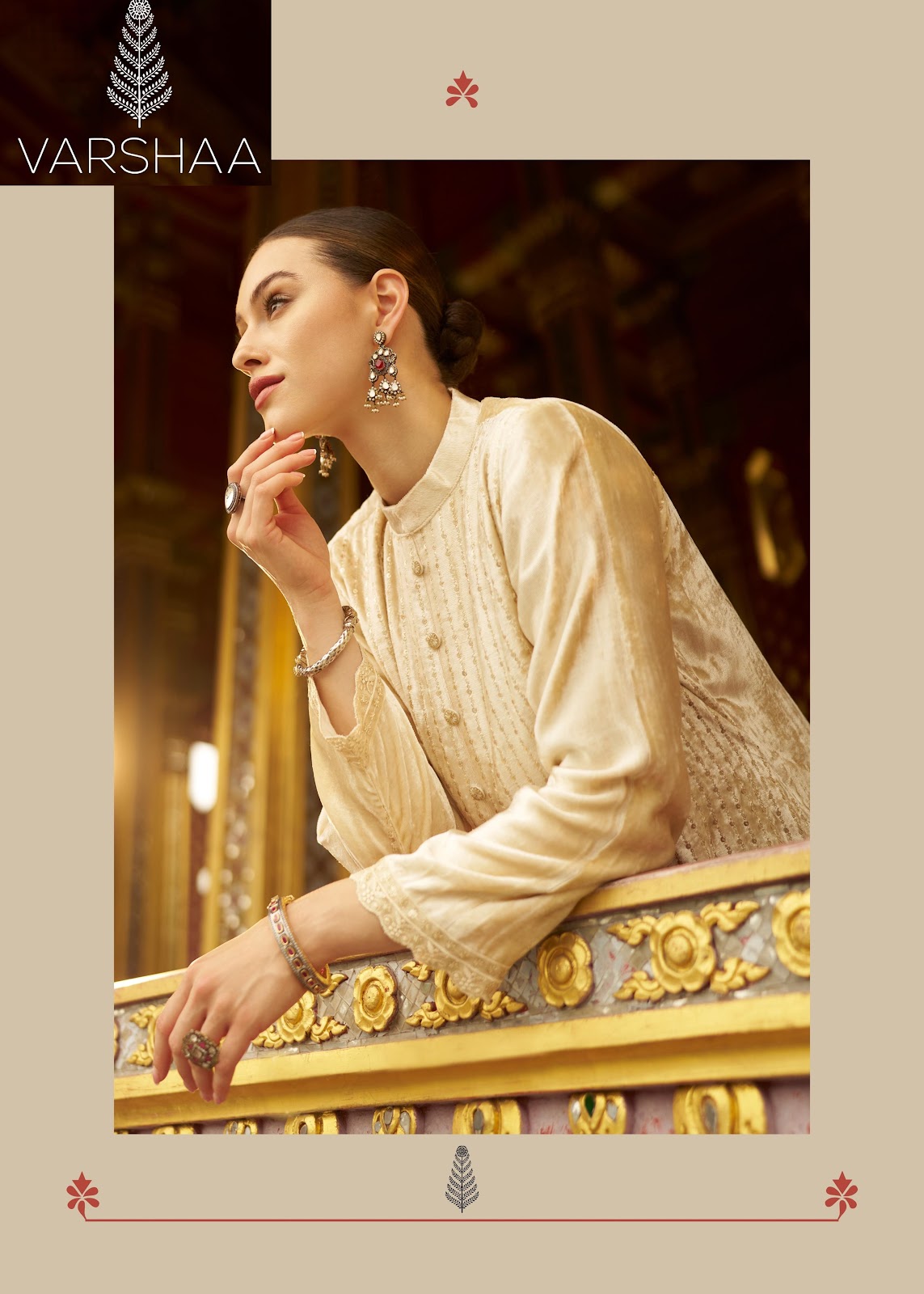 Sapphire Varshaa Velvet Suits Supplier