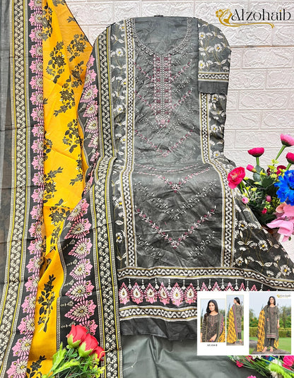 Sapphire Vol 1 Az 1216-1219 Al Zohaib Pure Cotton Pakistani Salwar Suits Wholesaler