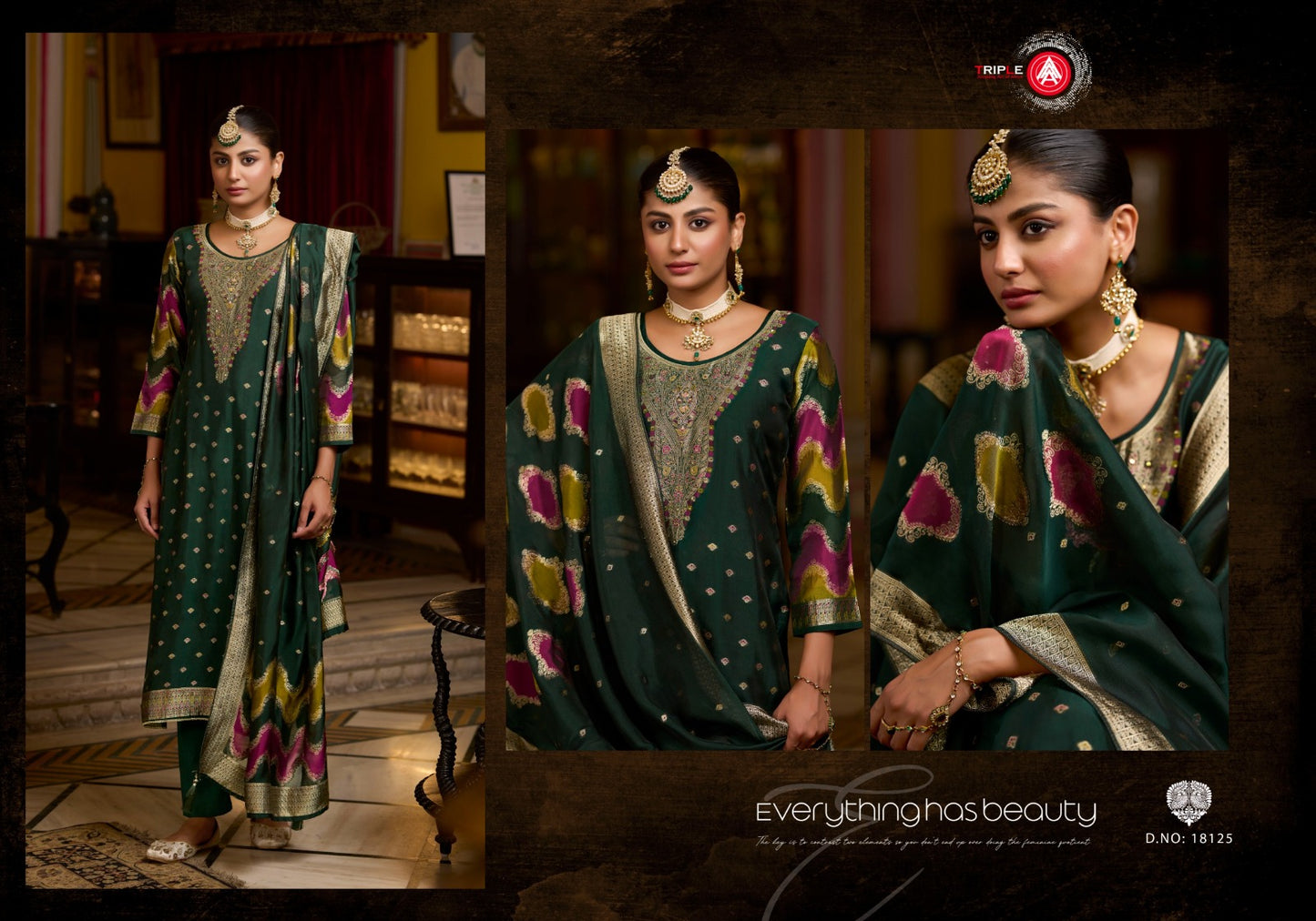 Saptrang New Triple Aaa Premium Viscose Pant Style Suits Wholesaler