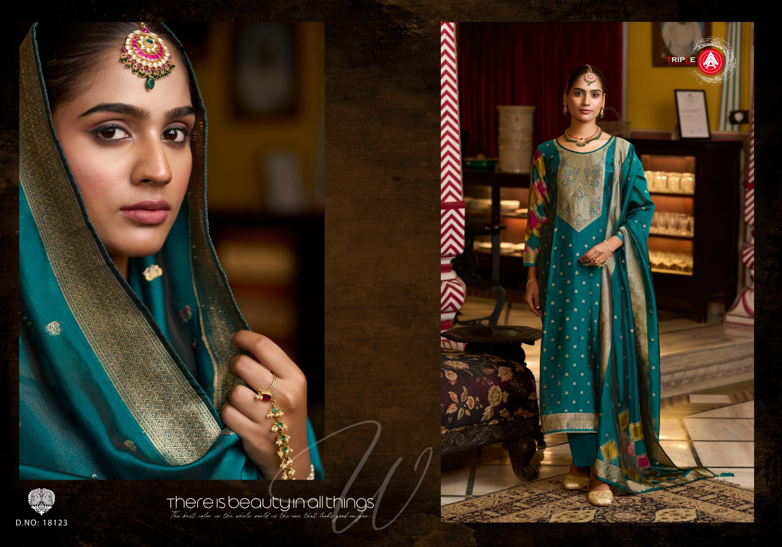 Saptrang New Triple Aaa Premium Viscose Pant Style Suits Wholesaler
