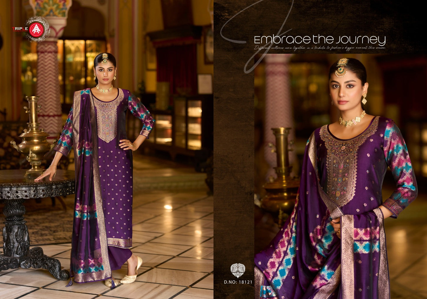 Saptrang New Triple Aaa Premium Viscose Pant Style Suits Wholesaler