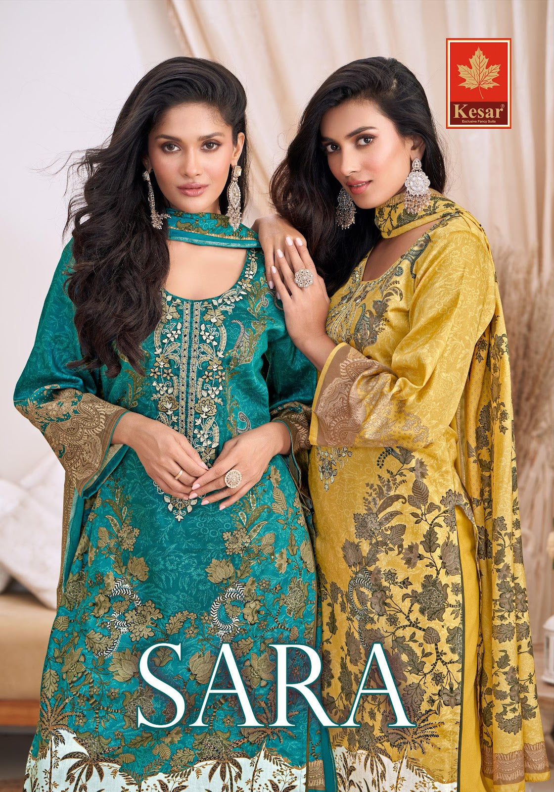 Sara Kesar Pure Jam Pant Style Suits Exporter