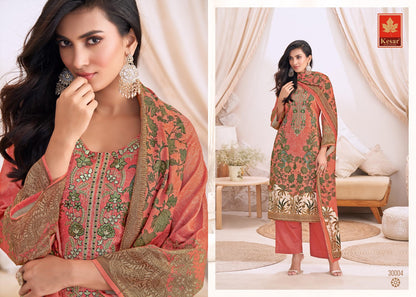 Sara Kesar Pure Jam Pant Style Suits Exporter