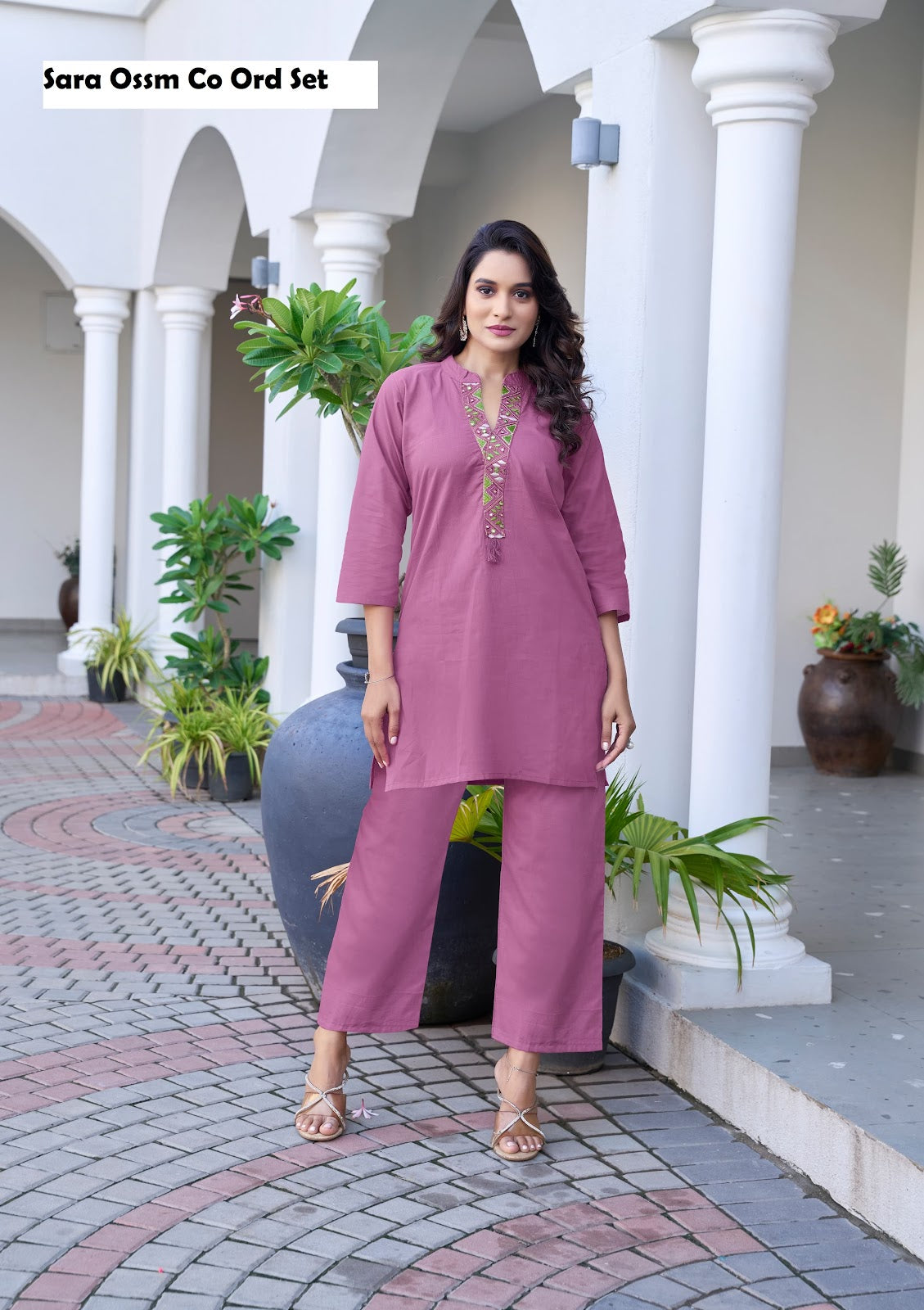 Sara Ossm Cotton Co Ord Set Wholesaler Ahmedabad