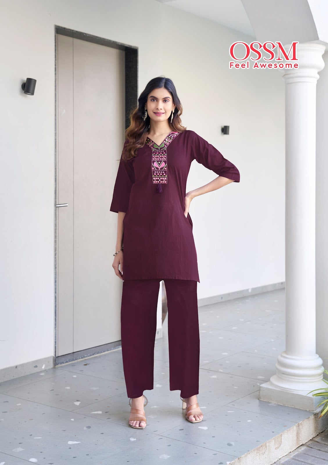Sara Ossm Cotton Co Ord Set Wholesaler Ahmedabad