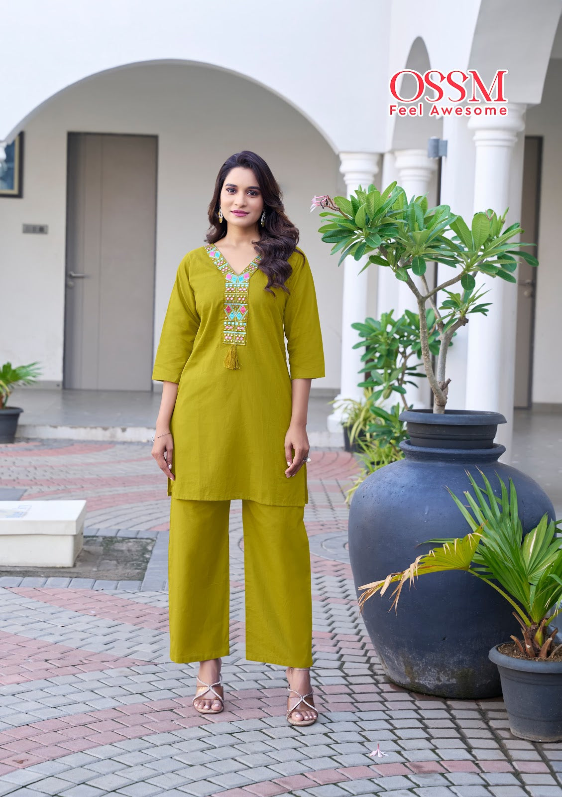 Sara Ossm Cotton Co Ord Set Wholesaler Ahmedabad