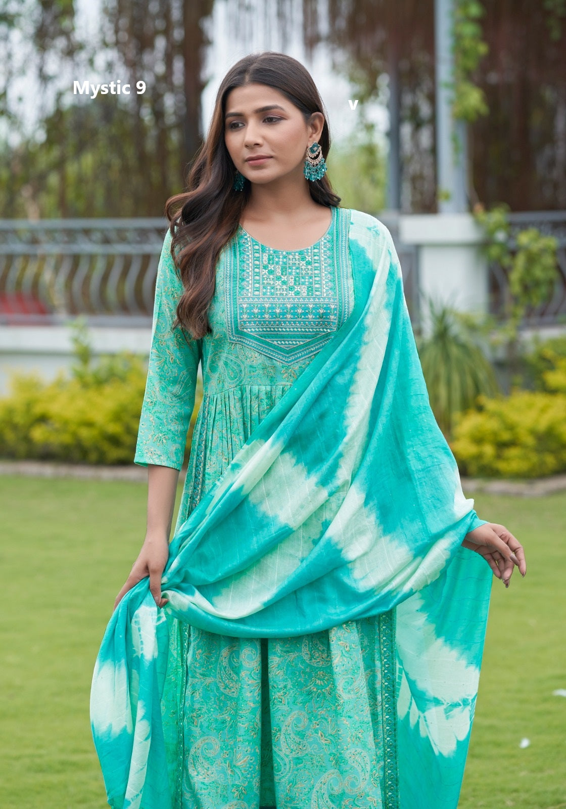 Sara Vol 14 Mystic 9 Rayon Capsule Readymade Pant Style Suits Supplier Ahmedabad
