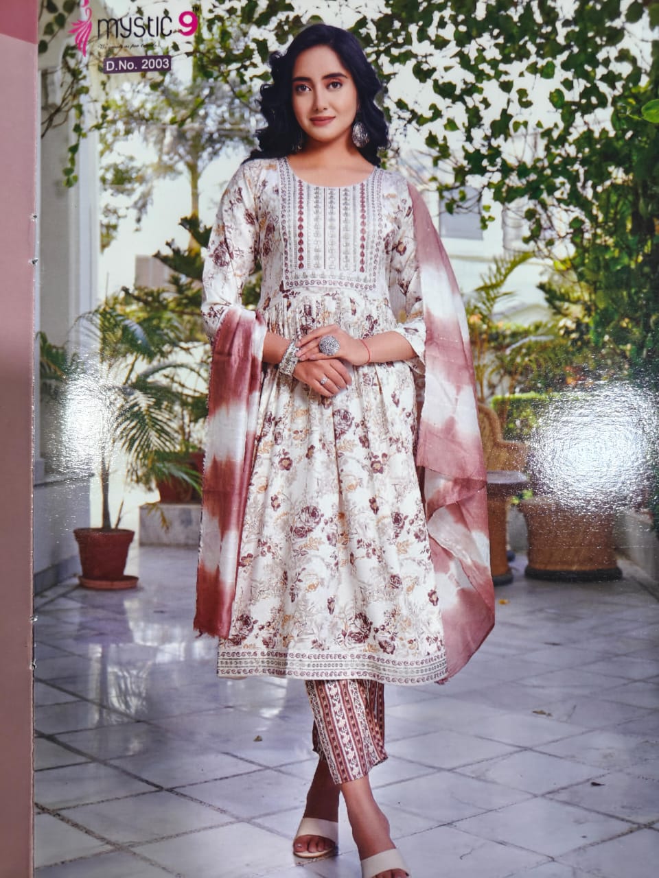 Sara Vol 2 Nayra Cut Mystic 9 Rayon Readymade Pant Style Suits Manufacturer Ahmedabad