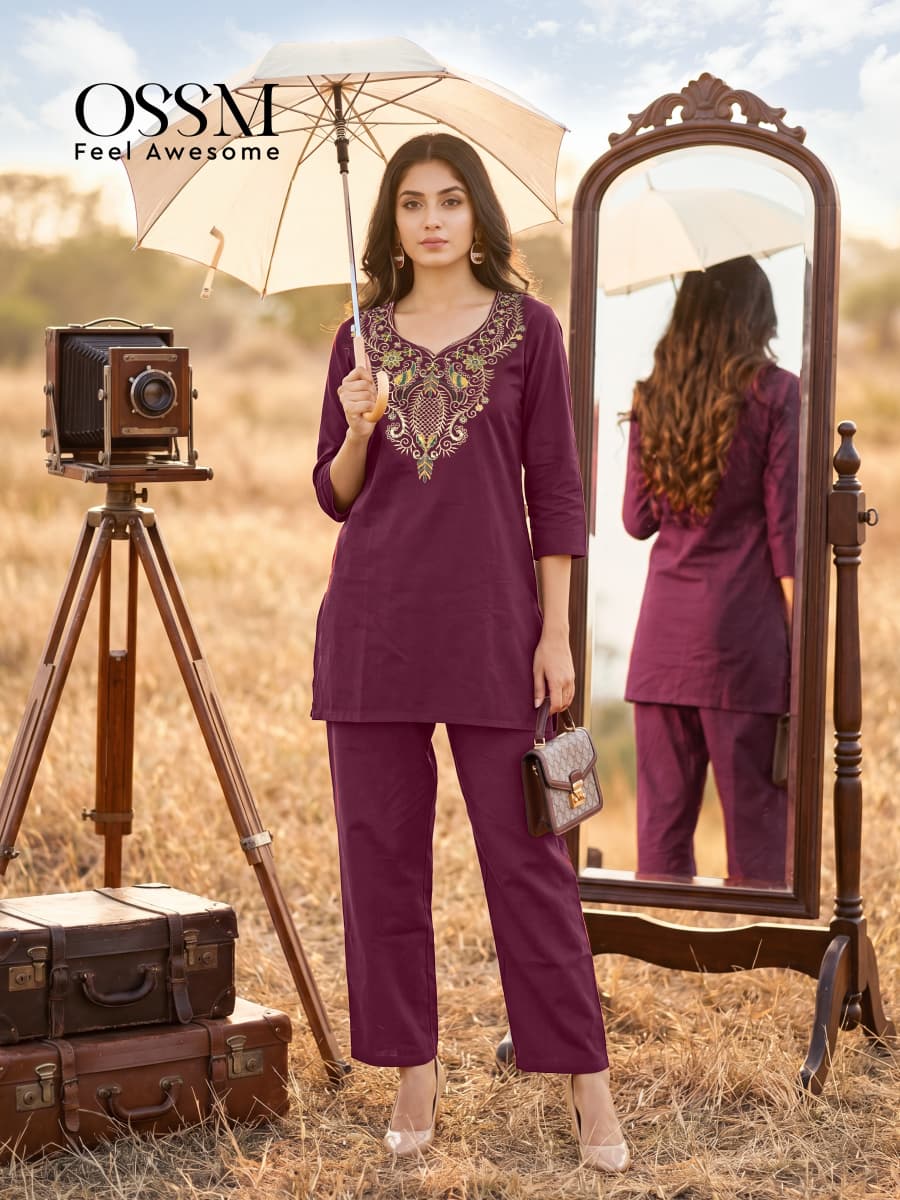 Sara Vol 2 Ossm Dhabu Cotton Co Ord Set Wholesaler Ahmedabad