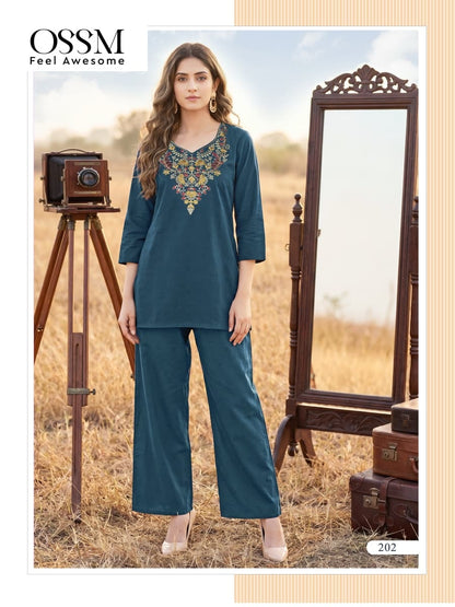 Sara Vol 2 Ossm Dhabu Cotton Co Ord Set Wholesaler Ahmedabad
