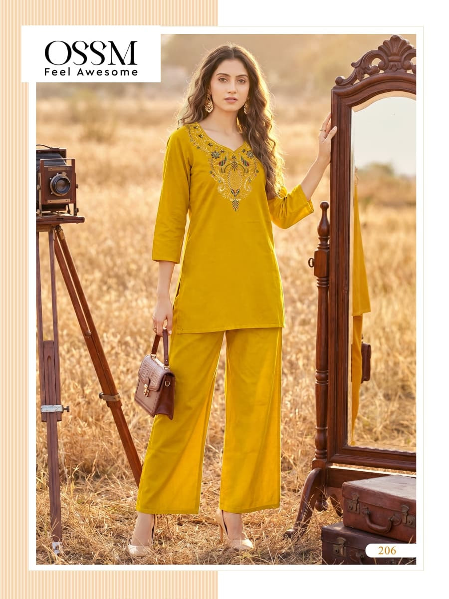 Sara Vol 2 Ossm Dhabu Cotton Co Ord Set Wholesaler Ahmedabad