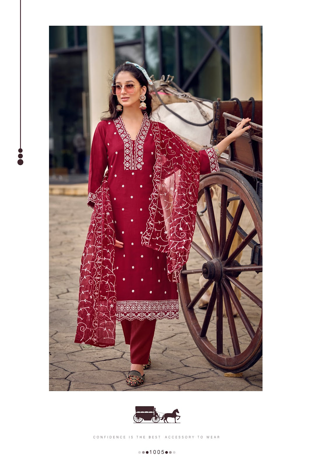 Sarah Ossm Viscose Silk Readymade Pant Style Suits Wholesale