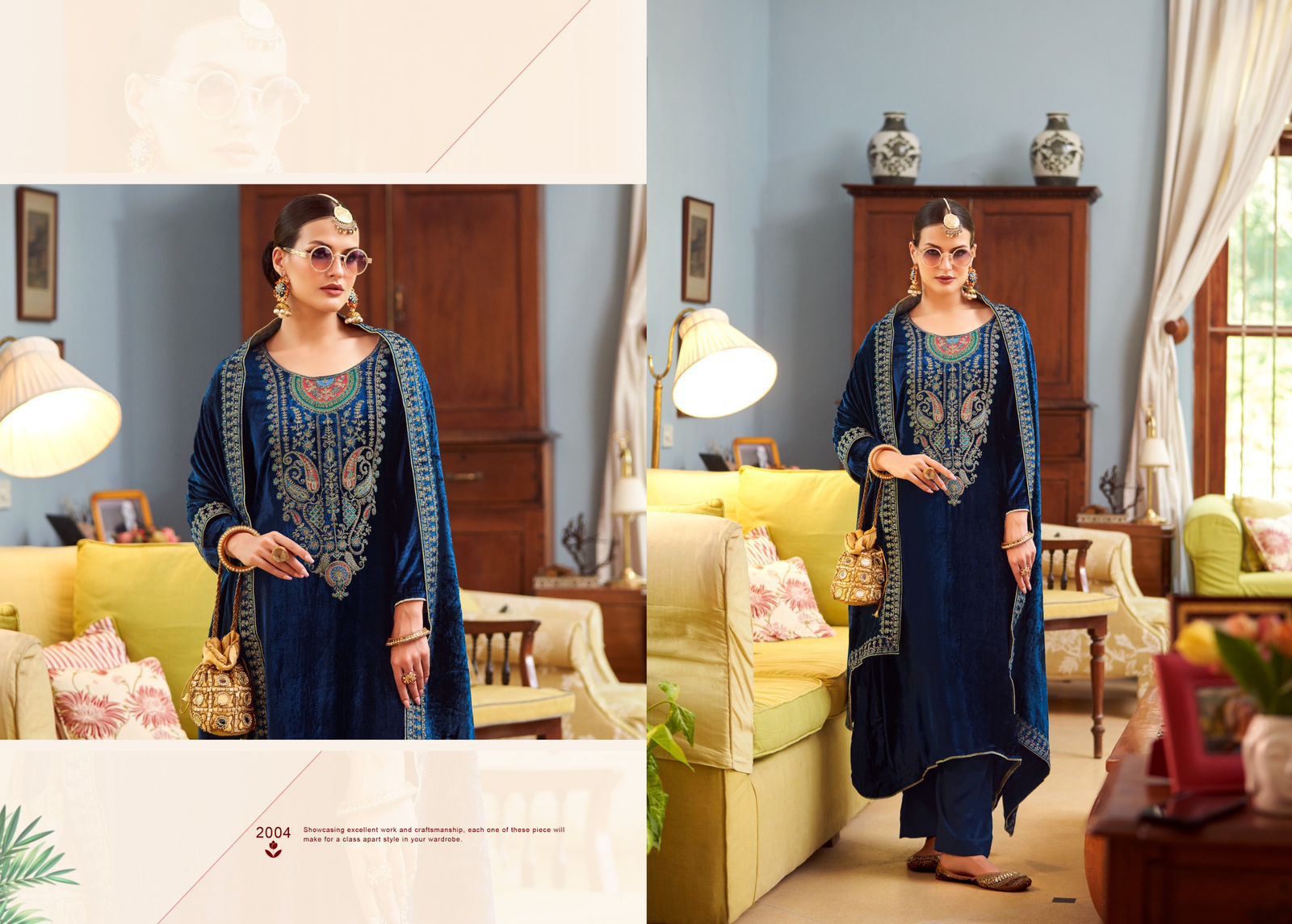 Sarara Vol 2 Salvi Fashion Viscose Velvet Suits Exporter Ahmedabad