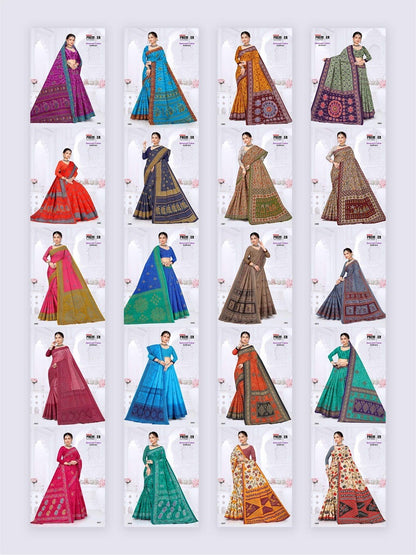 Sarasvati Vol 1 Premier Cotton Sarees Supplier