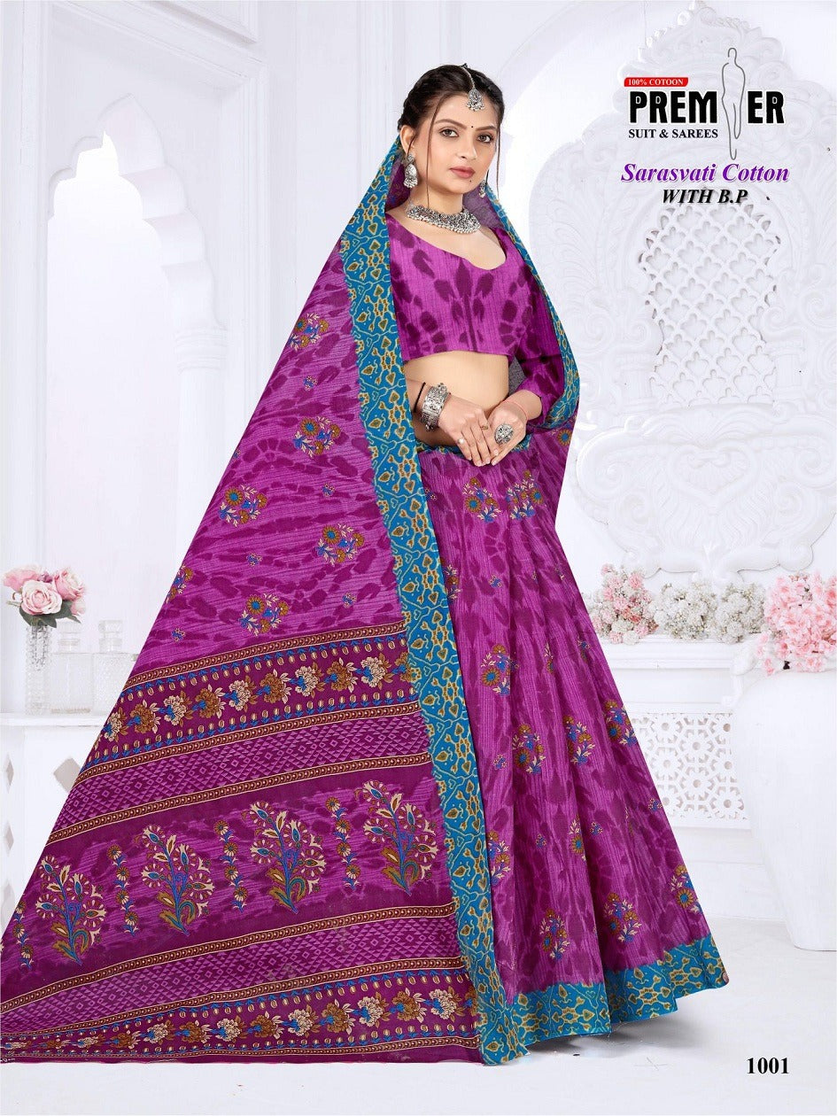 Sarasvati Vol 1 Premier Cotton Sarees Supplier