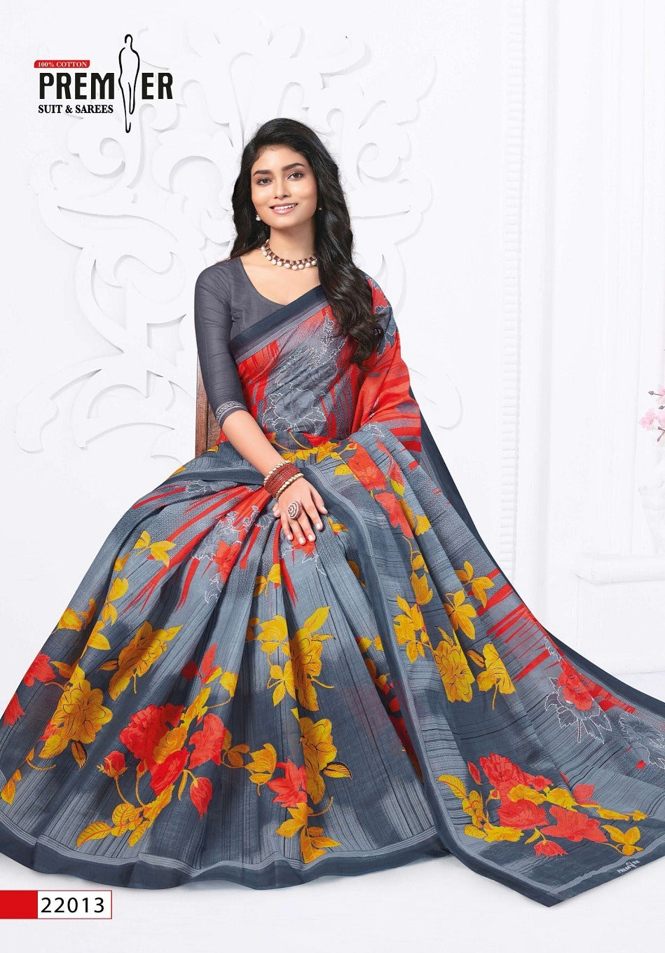 Saravani Vol 22 Premier Cotton Sarees Manufacturer Gujarat