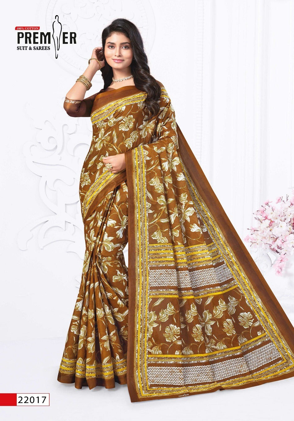 Saravani Vol 22 Premier Cotton Sarees Manufacturer Gujarat