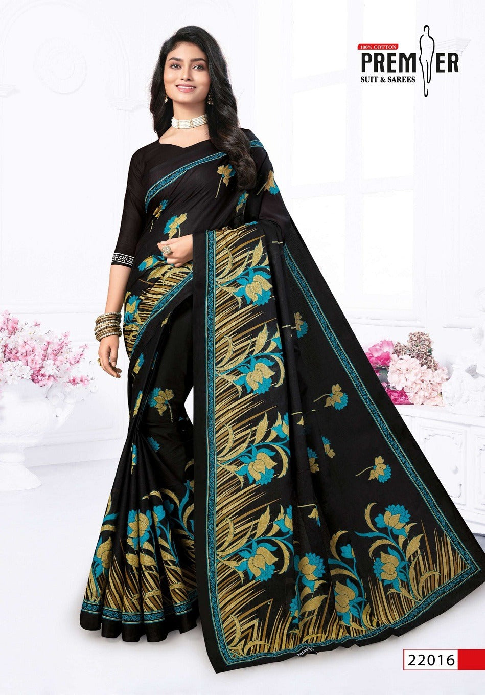 Saravani Vol 22 Premier Cotton Sarees Manufacturer Gujarat