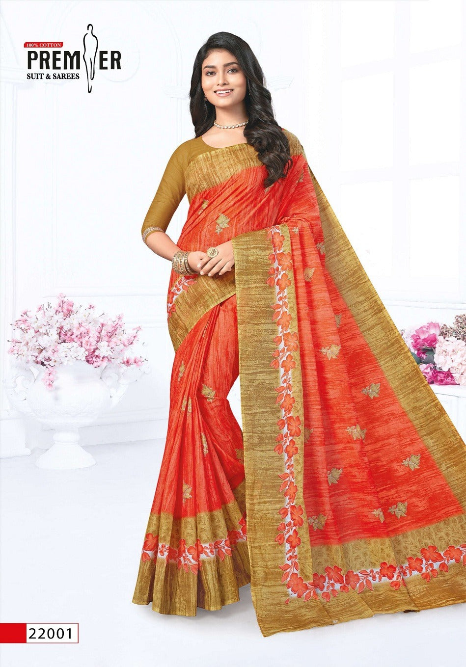Saravani Vol 22 Premier Cotton Sarees Manufacturer Gujarat
