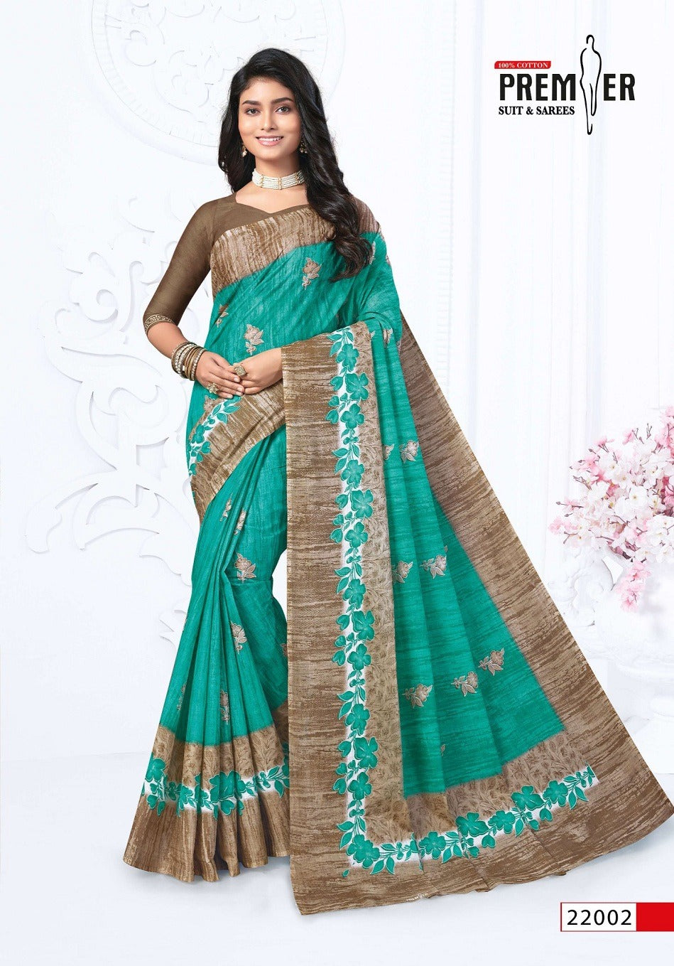 Saravani Vol 22 Premier Cotton Sarees Manufacturer Gujarat