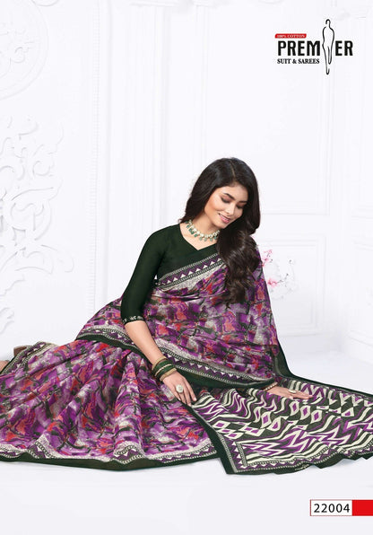 Saravani Vol 22 Premier Cotton Sarees Manufacturer Gujarat