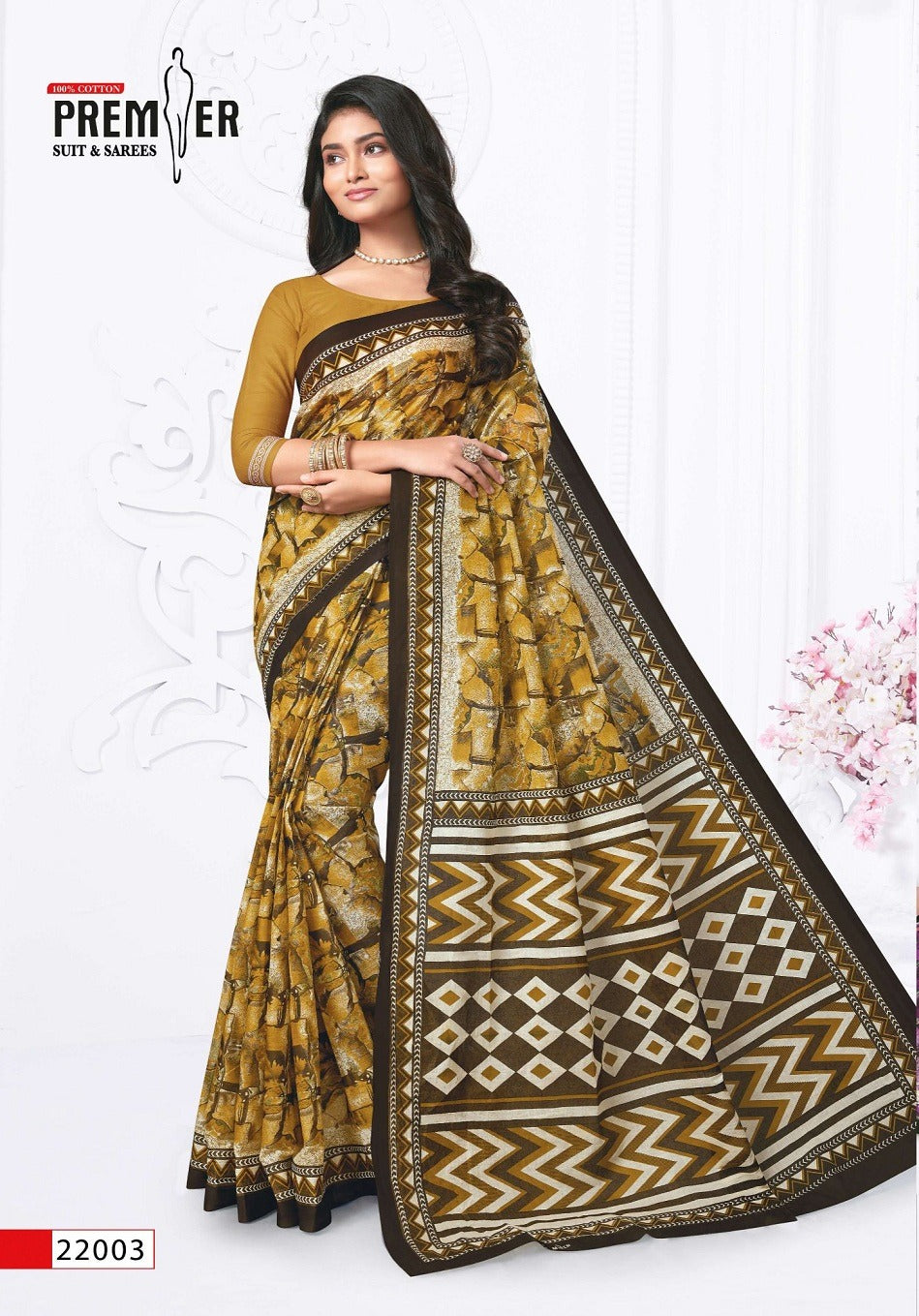 Saravani Vol 22 Premier Cotton Sarees Manufacturer Gujarat