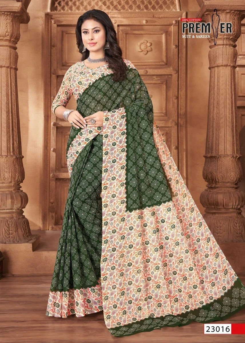 Saravani Vol 23 Premier Cotton Sarees Manufacturer