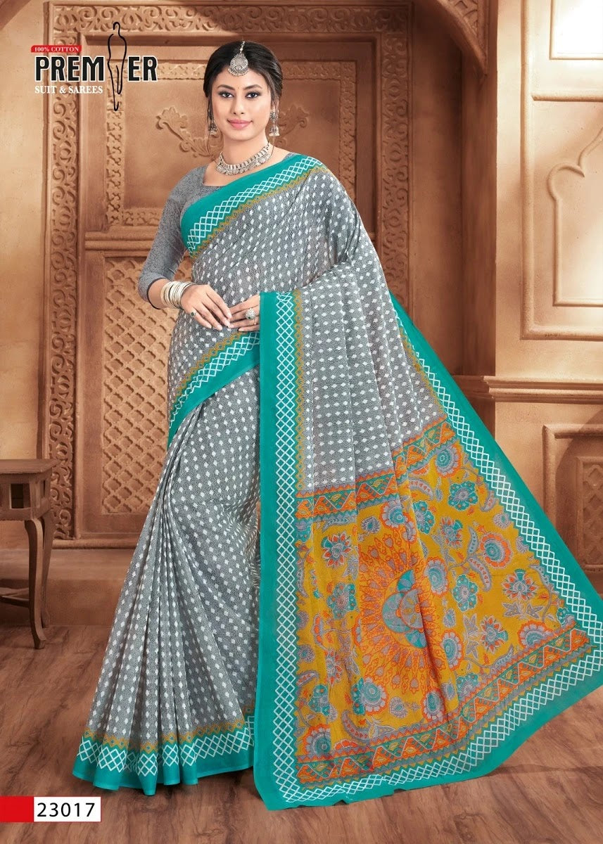 Saravani Vol 23 Premier Cotton Sarees Manufacturer