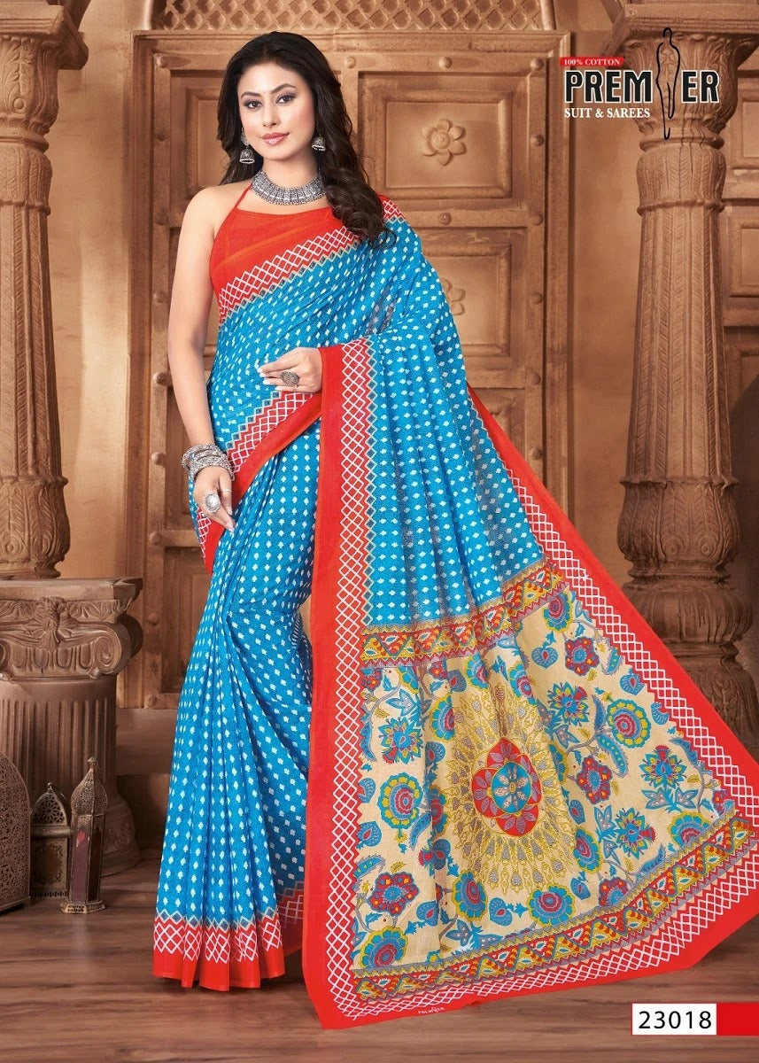 Saravani Vol 23 Premier Cotton Sarees Manufacturer