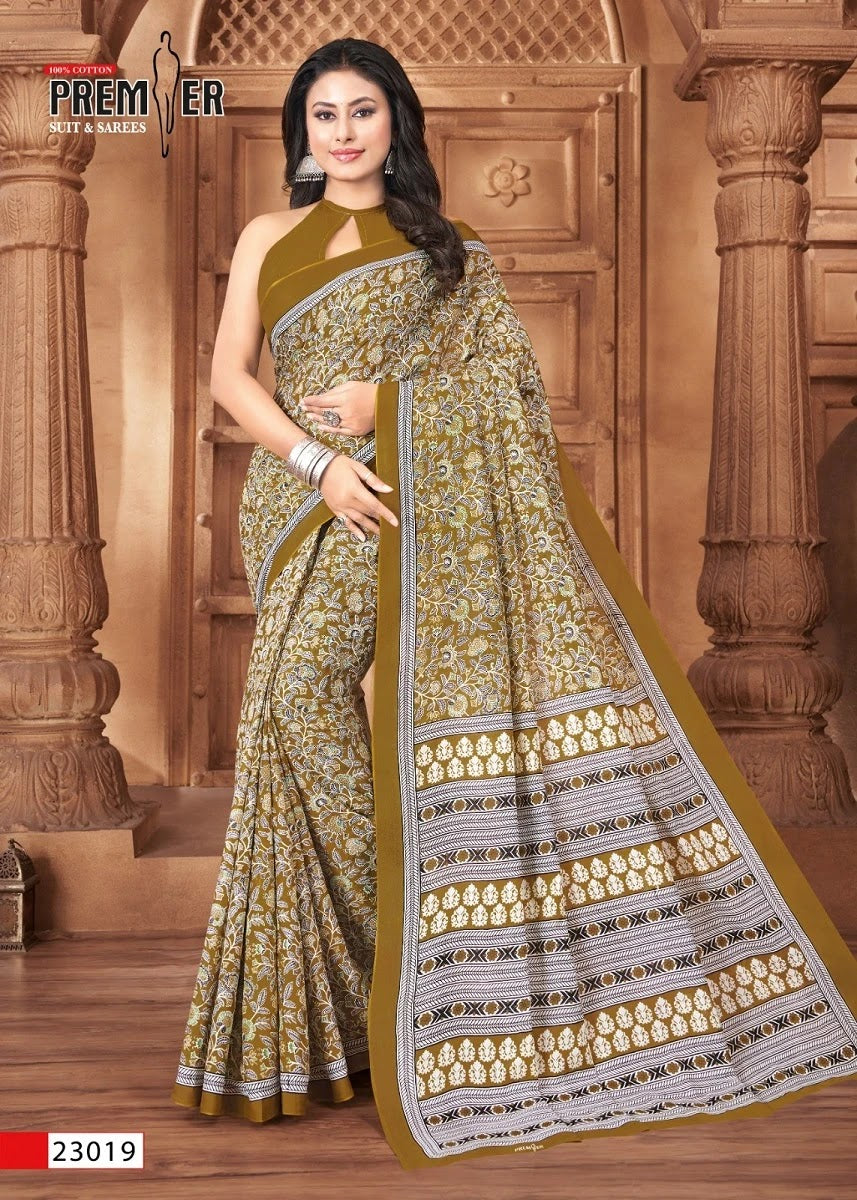 Saravani Vol 23 Premier Cotton Sarees Manufacturer