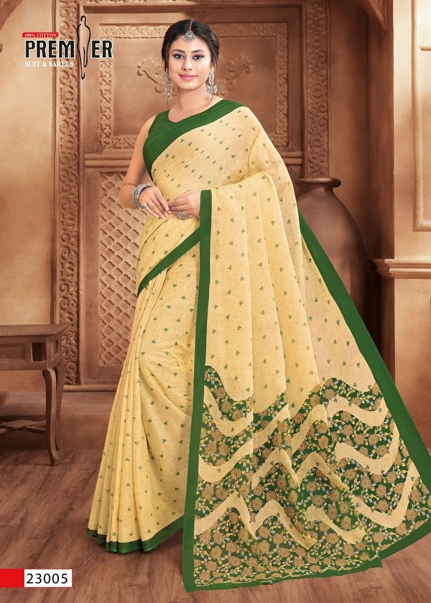 Saravani Vol 23 Premier Cotton Sarees Manufacturer