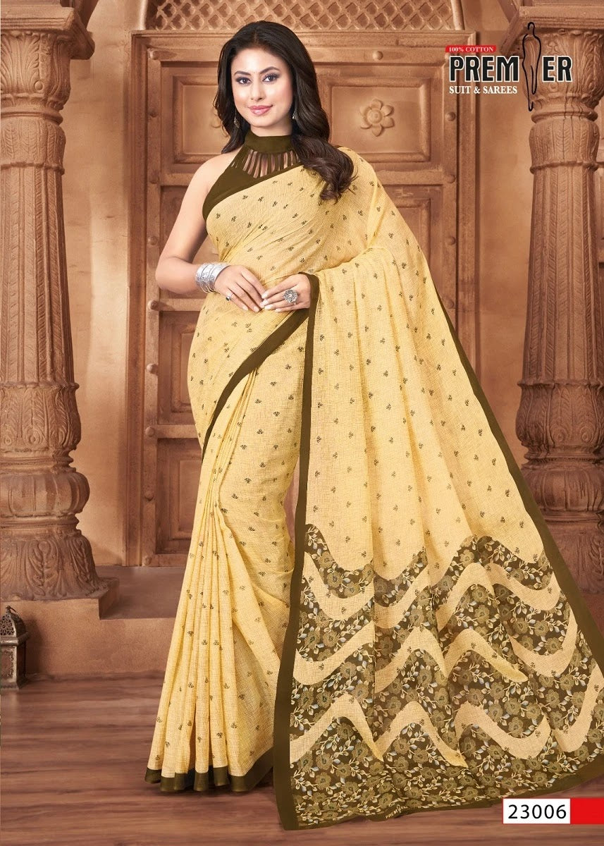 Saravani Vol 23 Premier Cotton Sarees Manufacturer