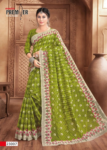 Saravani Vol 23 Premier Cotton Sarees Manufacturer
