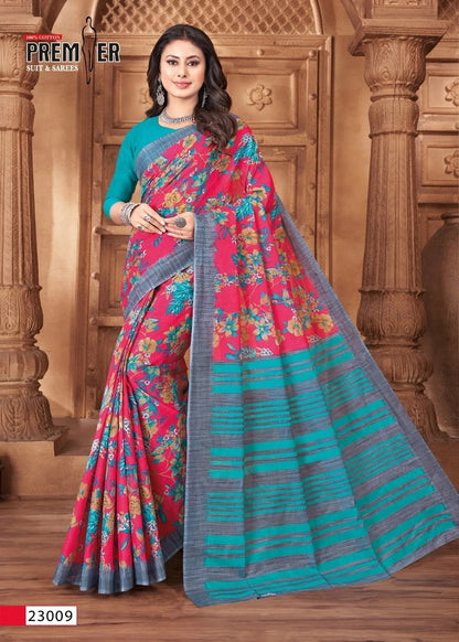 Saravani Vol 23 Premier Cotton Sarees Manufacturer