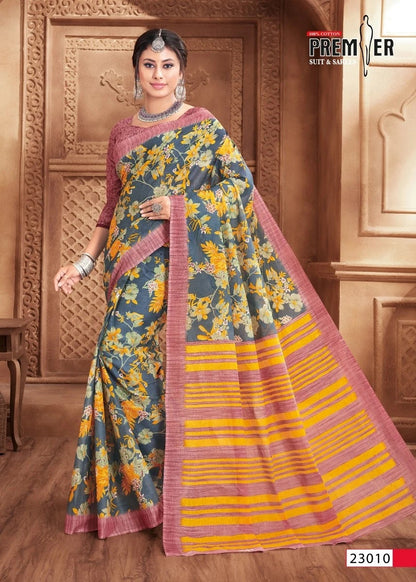 Saravani Vol 23 Premier Cotton Sarees Manufacturer