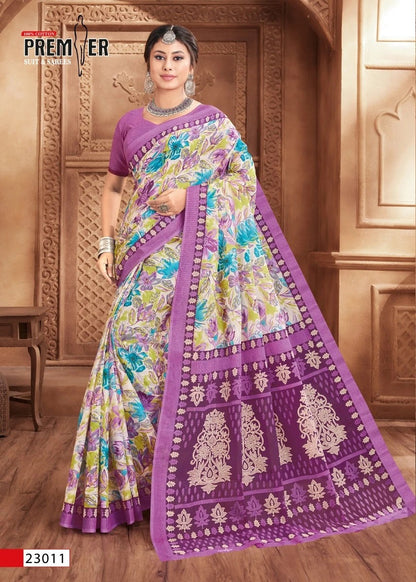 Saravani Vol 23 Premier Cotton Sarees Manufacturer