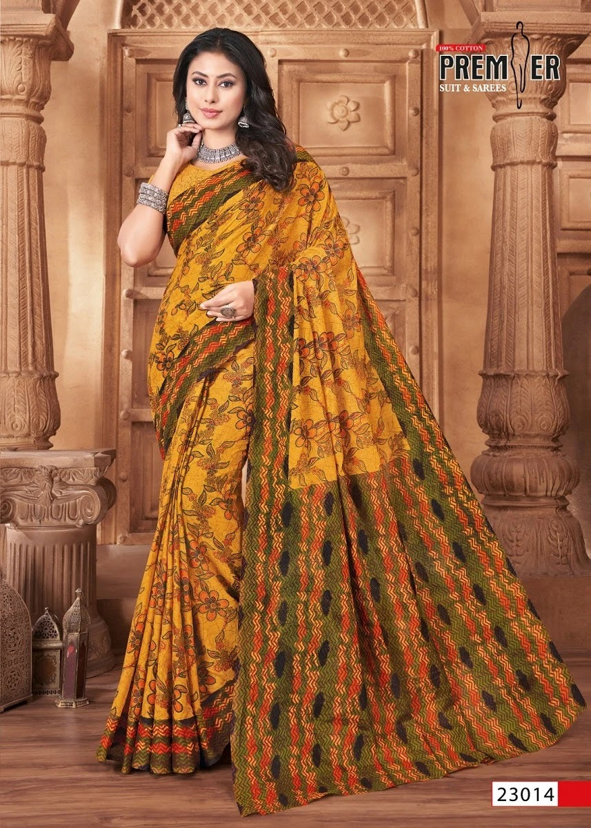 Saravani Vol 23 Premier Cotton Sarees Manufacturer