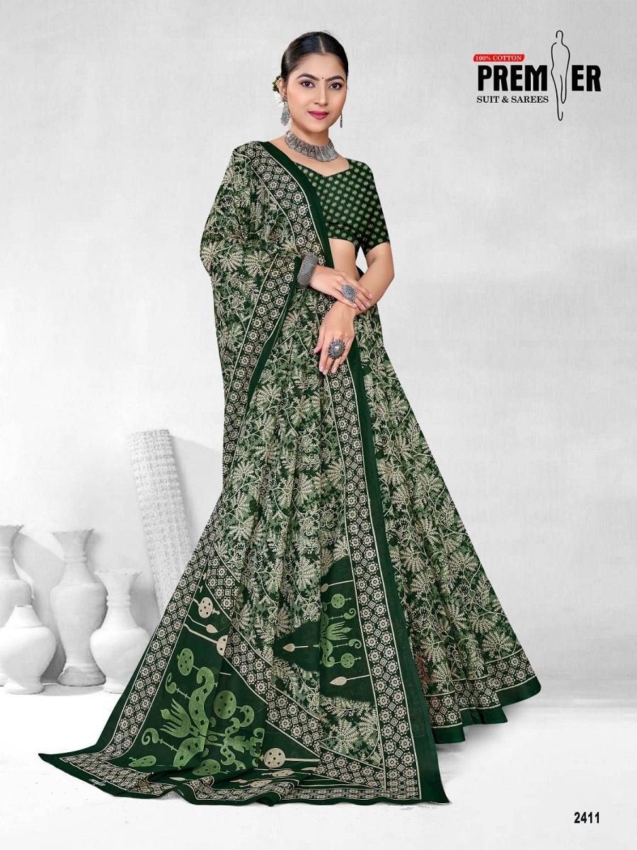 Saravani Vol 24 Premier Cotton Sarees Wholesaler India
