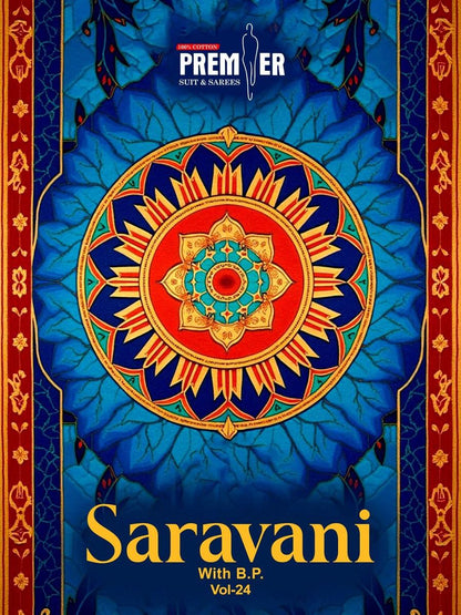 Saravani Vol 24 Premier Cotton Sarees Wholesaler India